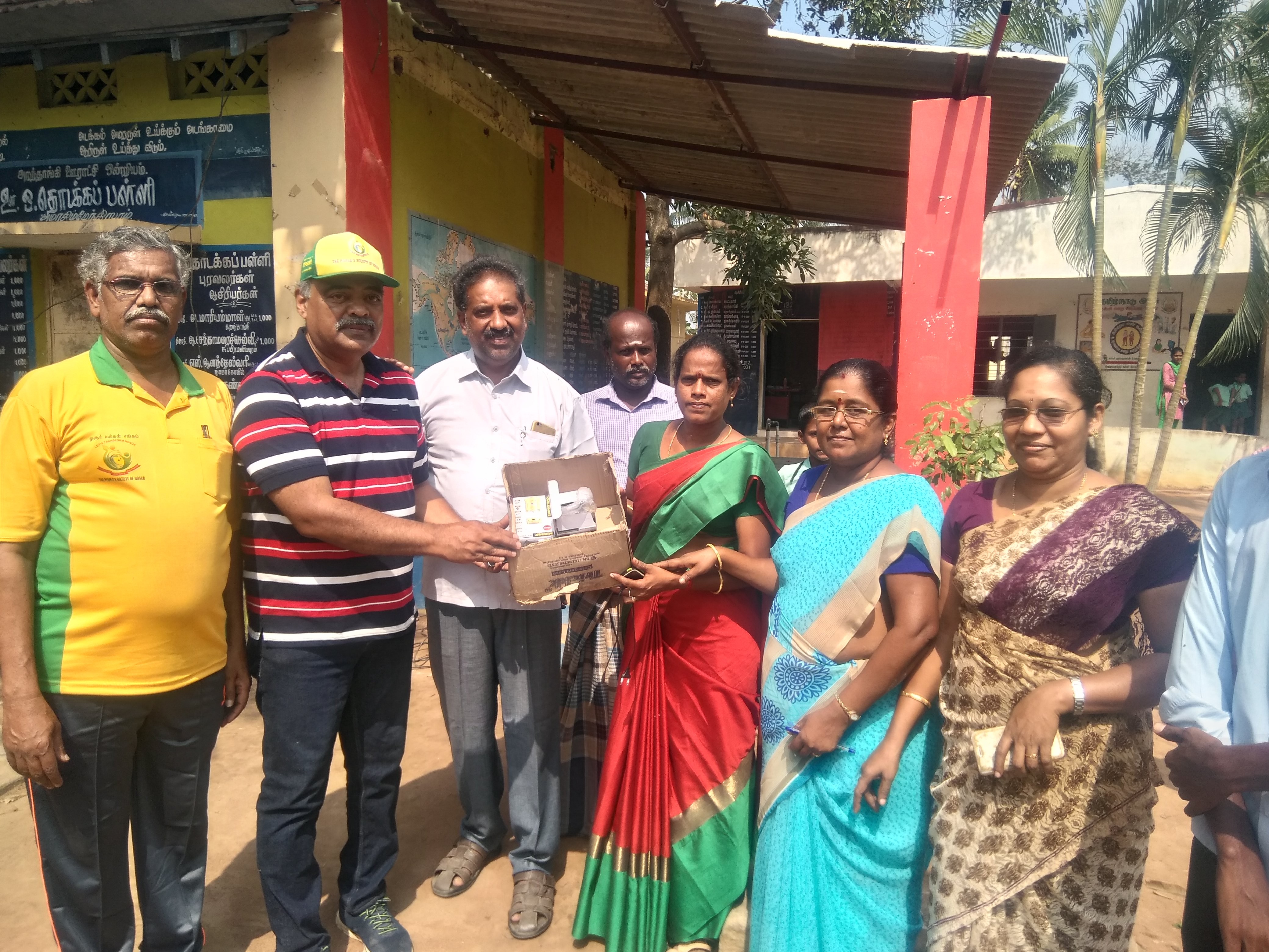 Distribution of Medicine & Kits at Pudukottai ( GAJA ) relief